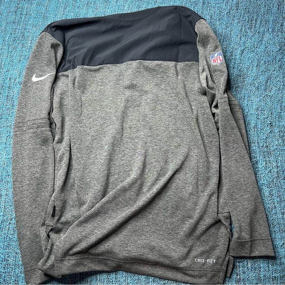 Nike NFL On Field Apparel Arizona Cardinals 1/4 Zip Pullover - Picture 4 of 11